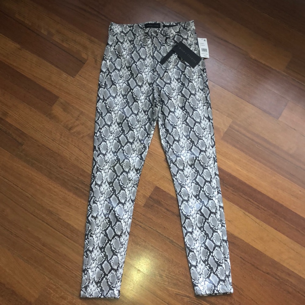 Kendall + Kylie Skyscraper HighRise Faux Leather Pants